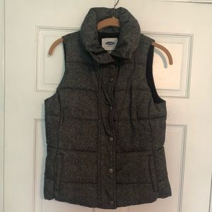 🌸Old Navy Gray Puffy Vest